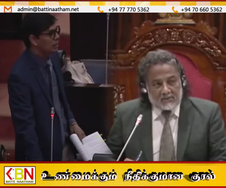 படையினரை கொண்டு சபையிலிருந்து வெளியேற்றுவேன்; அர்ச்சுனாவை எச்சரித்த ரிஸ்வி சாலி