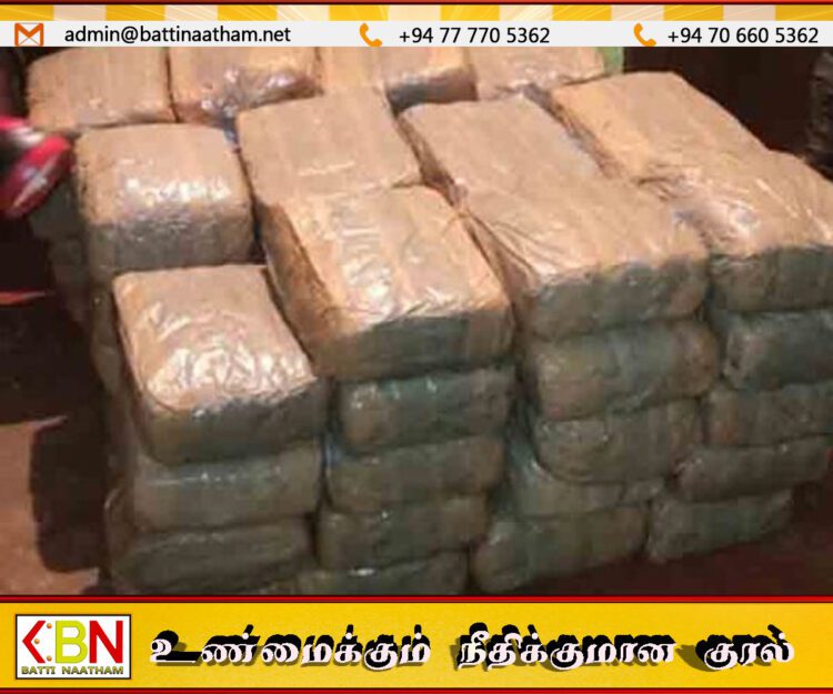 லொறியில் கொண்டு செல்லப்பட்ட 400 கிலோகிராம் கேரள கஞ்சா பறிமுதல்