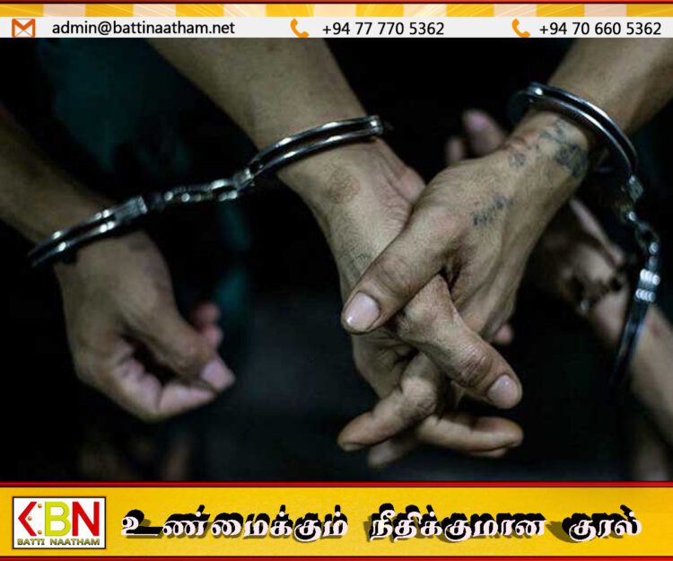 முல்லைத்தீவில் கொலை செய்த குற்றச்சாட்டில் மூவர் கைது