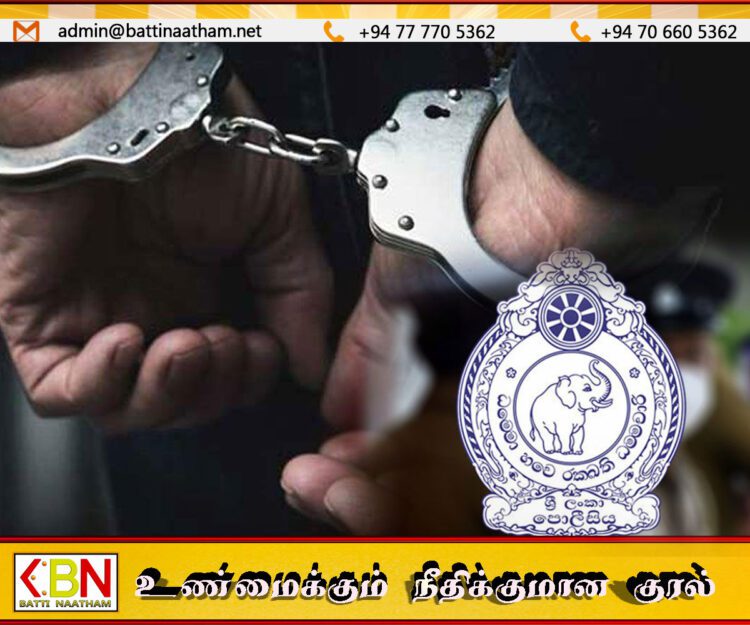 சம்மாந்துறையில் வாள் ஒன்றினை மறைத்து வைத்திருந்த சந்தேக நபர் கைது