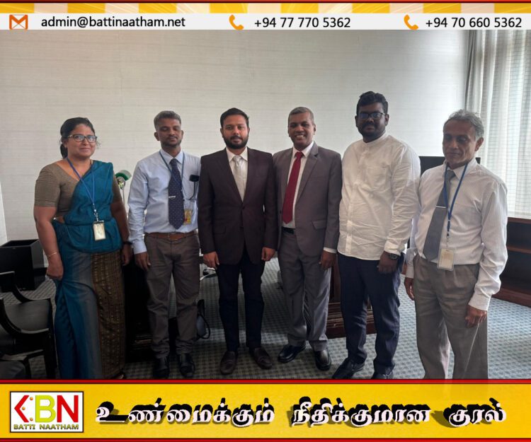 முந்தெனி ஆறு திட்டத்தை ஆரம்பிக்கும் நோக்குடனான கலந்துரையாடல்