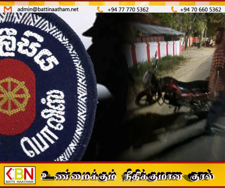 மது போதையில் வர்த்தகரை மறித்து தாக்கிய பொலிஸார் பணியிடை நிறுத்தம்; மட்டக்களப்பில் சம்பவம்
