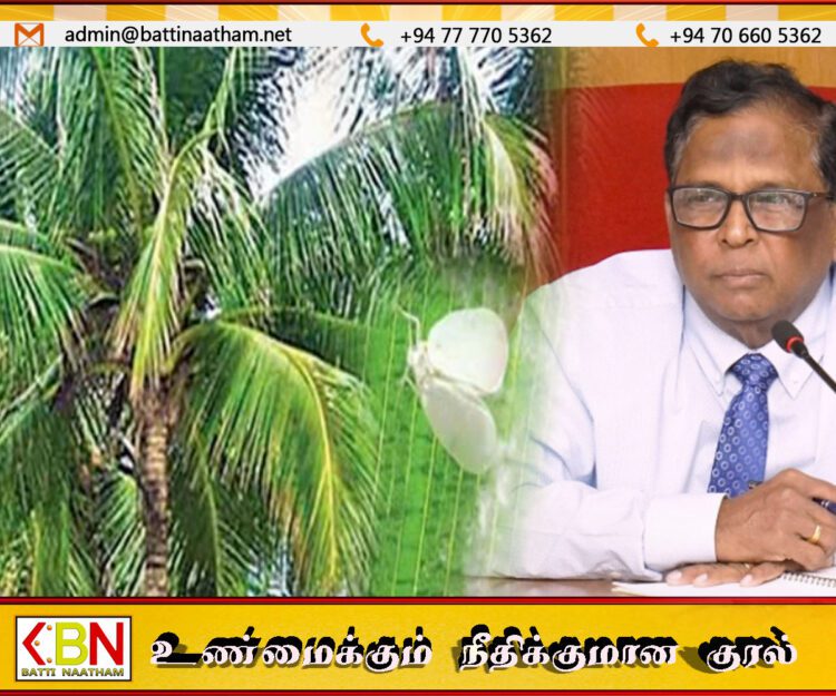 வடக்கு மாகாணத்தில் வேகமாகப் பரவிவரும் வெள்ளை ஈ தாக்கத்தைக் கட்டுப்படுத்துமாறு வடக்கு மாகாண ஆளுநர் வலியுறுத்து