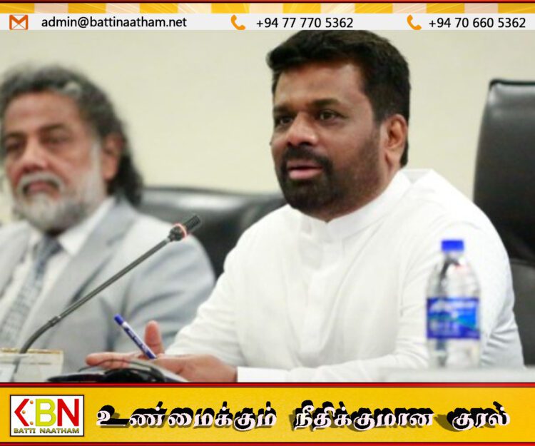 வடக்கில் அமைக்கப்படும் விகாரைகள்; அநுர வெளியிட்ட கருத்து