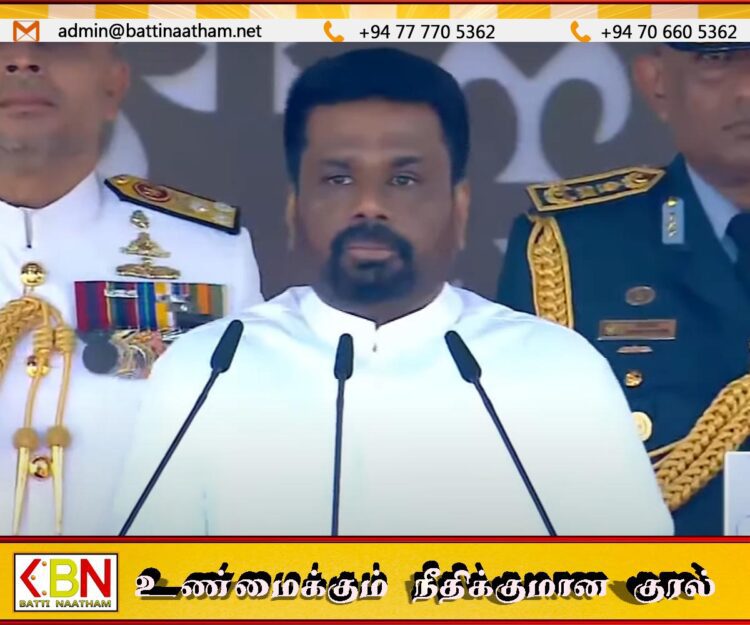 “சுதந்திரக் கனவை ஒன்றாகக் காண வேண்டும், ஒன்றாக நனவாக்க வேண்டும்”; ஜனாதிபதியின் சுதந்திரதின உரை