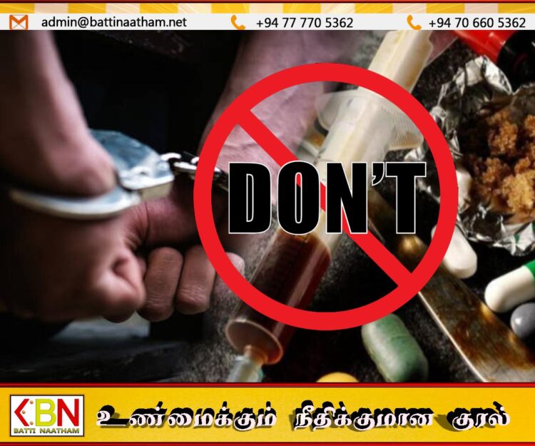 ஜனவரி மாதத்தில் 5,000 பேர் போதைப்பொருட்களுடன் கைது