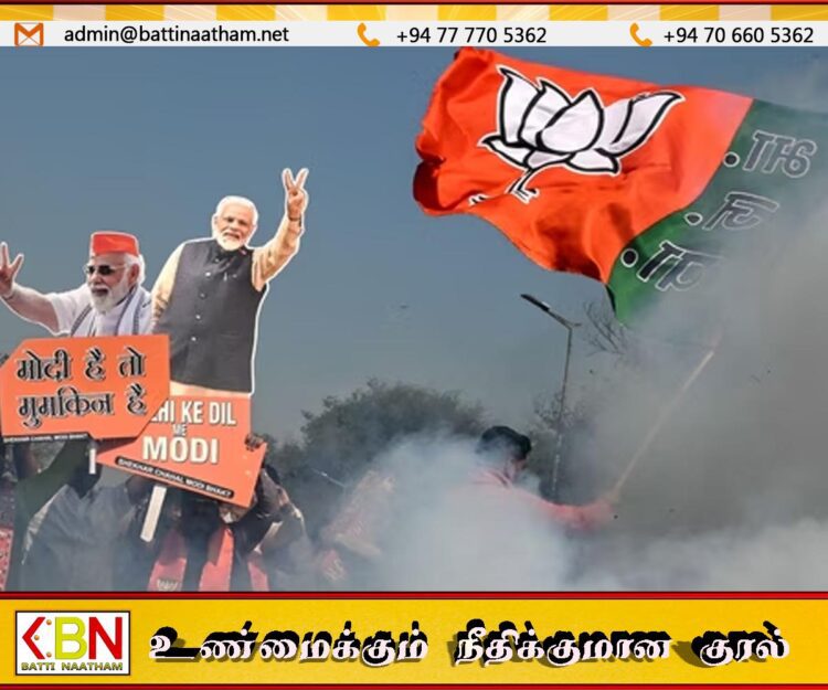 27 ஆண்டுக்கு பின் டில்லியில் ஆட்சியை கைப்பற்றியது பா.ஜ.க