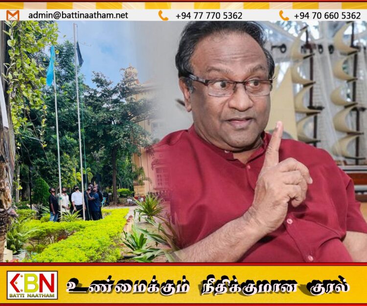 கறுப்புக்கொடி ஏற்றிய யாழ் பல்கலை மாணவர்கள் மீது சட்டநடவடிக்கை கோரும் சரத் வீரசேகர