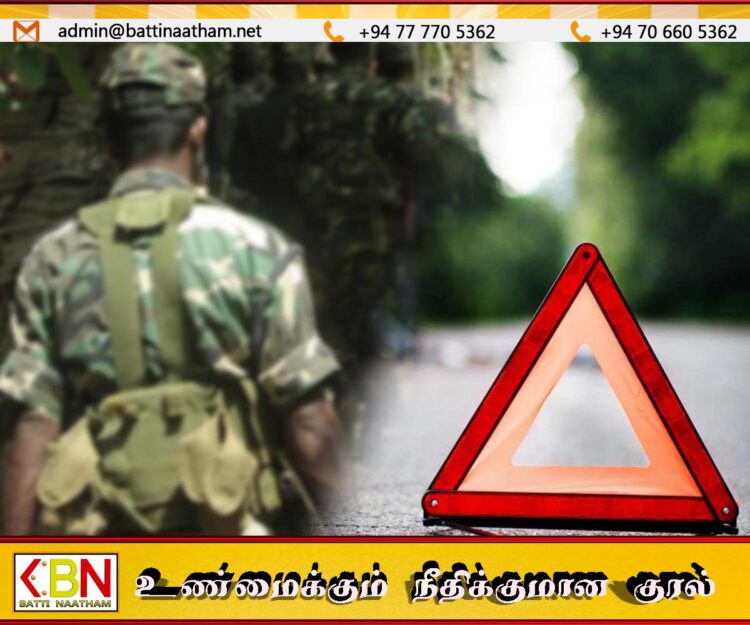 மோட்டார் சைக்கிள் விபத்தில் இராணுவ சிப்பாய் உயிரிழப்பு