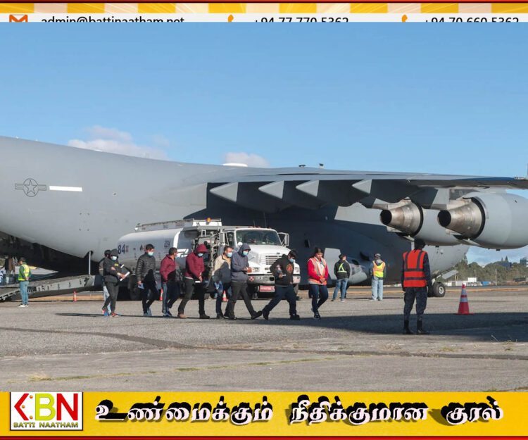 116 இந்தியர்களை நாடு கடத்தியது அமெரிக்கா