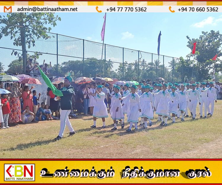 மட்/கிரான்குளம் விநாயகர் மகா வித்தியாலயத்தில் வருடாந்த இல்ல மெய்வல்லுநர் திறனாய்வு – 2025