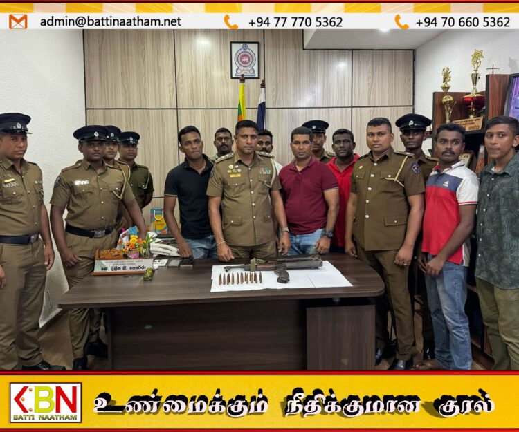 கல்கிசை பொலிஸ் நிலையத்திலிருந்து காணாமல்ப் போன T56 ரக துப்பாக்கி மீட்பு