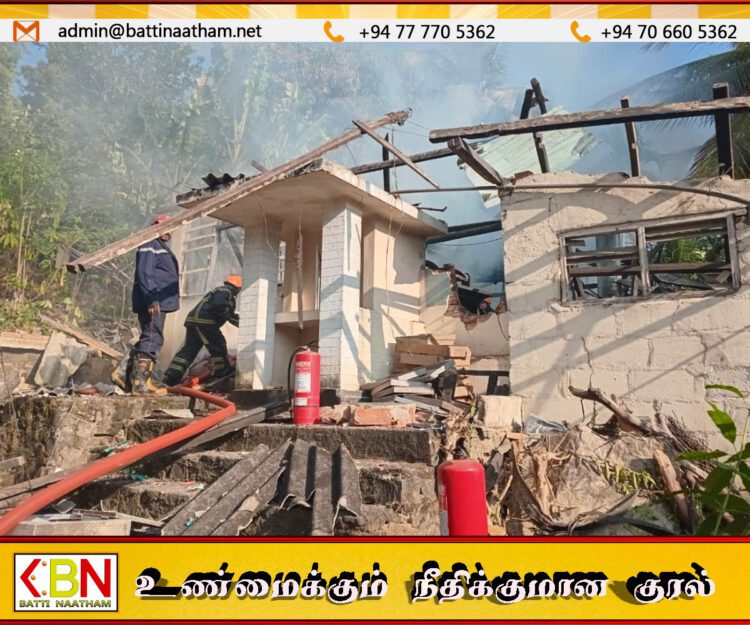 பட்டாசு தொழிற்சாலை தீவிபத்து; தற்காலிகமாக மூடப்பட்ட பாடசாலை