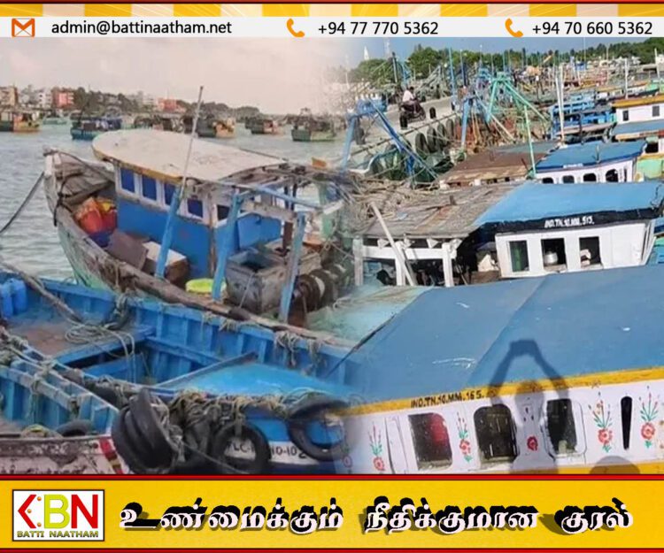 இலங்கை அரசின் நடவடிக்கைக்கு எதிர்ப்பு; காலவரையற்ற வேலை நிறுத்தப் போராட்டத்தில் இராமேஸ்வர மீனவர்கள்