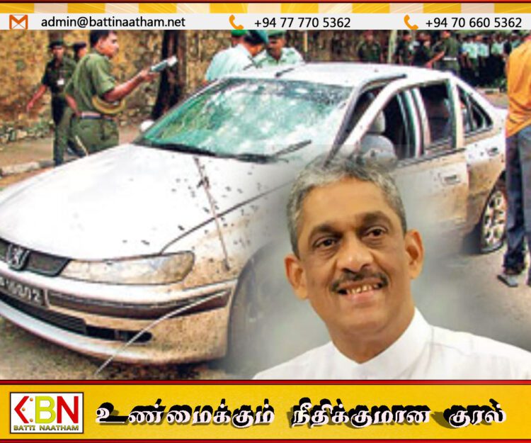 ஜெனரல் சரத் பொன்சேகா மீதான தற்கொலை குண்டுத் தாக்குதல் வழக்கு மீண்டும் விசாரணைக்கு