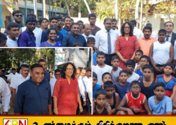 யாழ்.இந்துக் கல்லூரிக்கு விஜயம் செய்த பிரதமர் ஹரினி