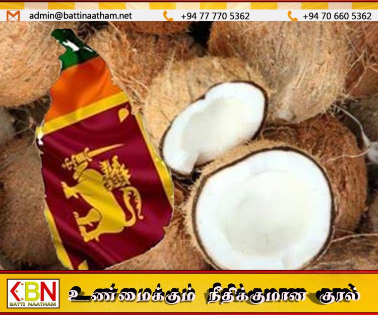 தேங்காய் தட்டுப்பாடு தொடர்பில் எடுக்கப்பட்ட நடவடிக்கை