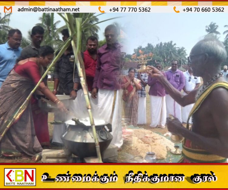நாசீவன் தீவு கிராமத்தில் தமிழர் பாரம்பரிய தைப் பொங்கல் விழா