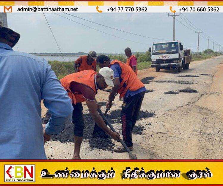 அரச பணத்தை வீணாக்கும் வீதி அபிவிருத்தி அதிகாரசபை; மன்னார் மக்கள் விசனம்