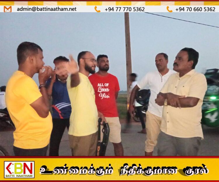 கொக்கட்டிச்சோலை பகுதிக்குள் நுழைய முற்பட்ட யானைகள் விரட்டியடிப்பு