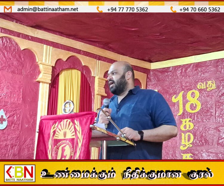 அனுர அரசாங்கம் ஒரு “L” போர்ட் அரசாங்கம்; தமிழர்களுக்கு சாதகமான பதில் இல்லையென்றால் மீண்டும் போராட்டம்; சாணக்கியன்