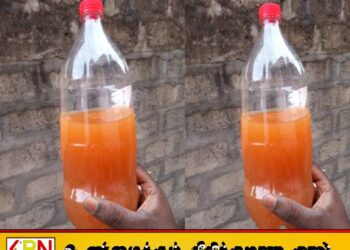 சிவப்பு நிறத்தில் காட்சியளிக்கும் யாழ் மாநகர சபையினால் விநியோகிக்கப்படும் குடிநீர்