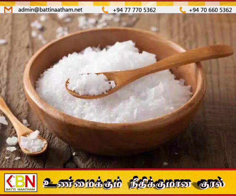 இலங்கையில் உப்பின் விலை அதிகரிப்பு