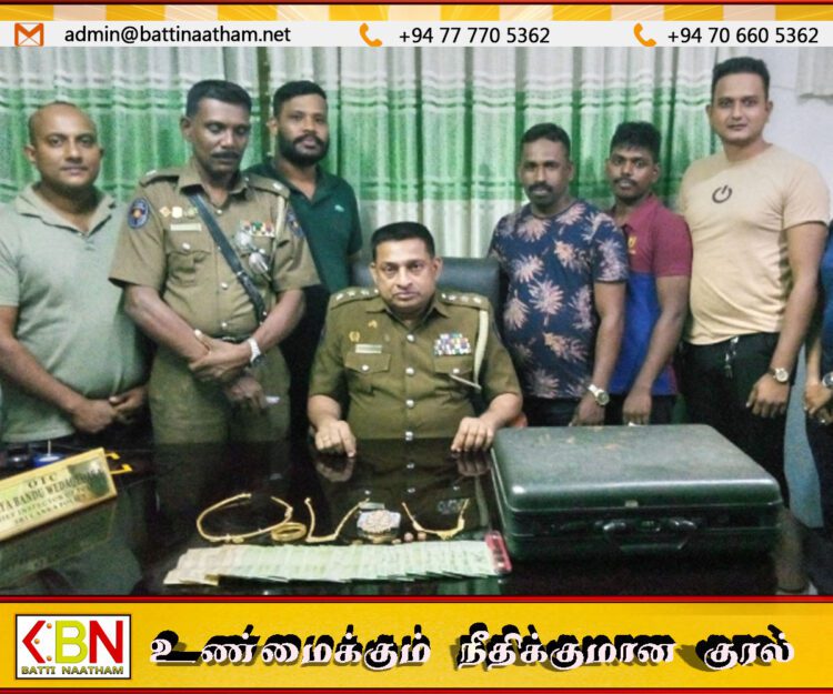 யாழில் நகைகள் கொள்ளை; நான்கு இளைஞர்கள் கைது