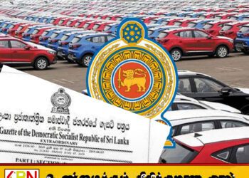 வாகன இறக்குமதி தொடர்பில் வெளியான வர்த்தமானி