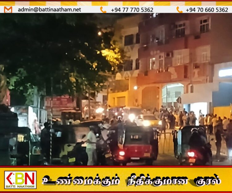சற்றுமுன் கொட்டாஞ்சேனையில் துப்பாக்கிச்சூடு