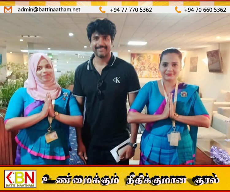 இலங்கையை வந்தடைந்த நடிகர் சிவகார்த்திகேயன் மற்றும் படக்குழுவினர்