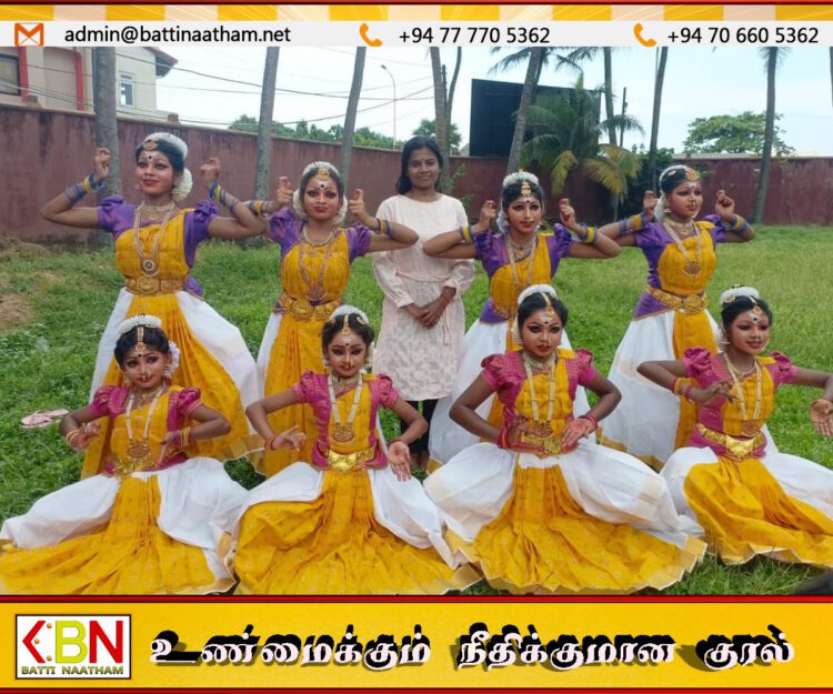 செங்கலடி பாரதிபுரம் – மாணிக்கப் பிள்ளையார் அறநெறிப் பாடசாலை மாணவிகள் தேசியமட்ட நடனப்போட்டியில் மூன்றாமிடம்