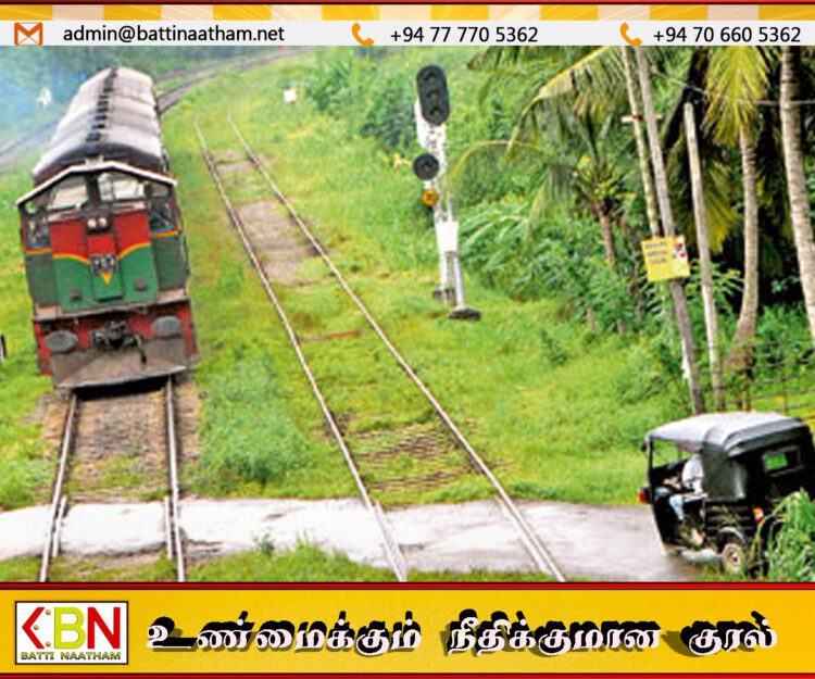 நாட்டில் உள்ள 400 பாதுகாப்பற்ற தொடருந்து கடவைகள் அடையாளம்; சபையில் தெரிவிப்பு