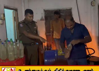 ஆரையம்பதியில் வடி சாராயம் காய்ச்சிக்கொண்டு இருந்த நிலையில் ஒருவர் கைது