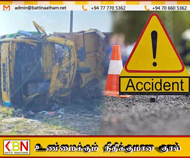 மன்னார் பெரியமடு பிரதான வீதி விபத்தில் ஒருவர் பலி மூவர் படுகாயம்