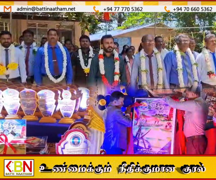 மண்டூர் சக்தி மகா வித்தியாலயத்தில் சாதனையாளர் பாராட்டு விழா!