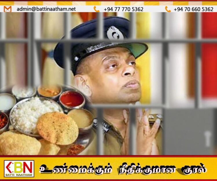 சிறையில் உள்ள தென்னக்கோனுக்கு வீட்டிலிருந்து உணவு கொண்டு வர அனுமதி
