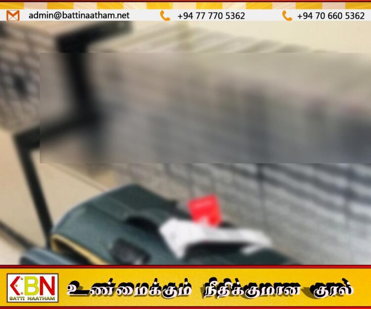 வெளிநாட்டு சிகரட்டுகளுடன் இளைஞன் ஒருவன் கட்டுநாயக்க விமான நிலையத்தில் கைது