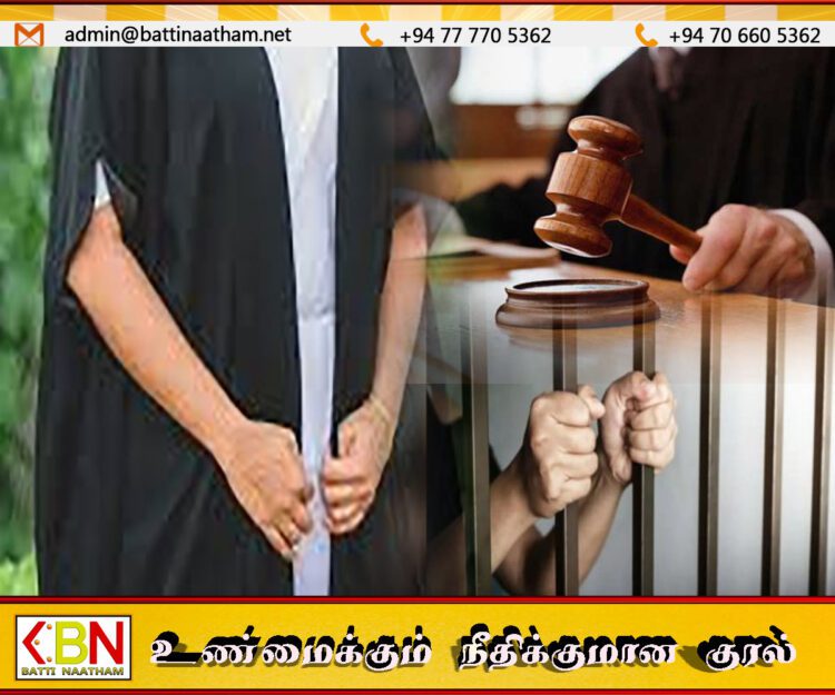 நீதிமன்றத்தை அவமதித்த பெண் சட்டத்தரணி; விளக்கமறியலில் வைக்குமாறு உத்தரவு