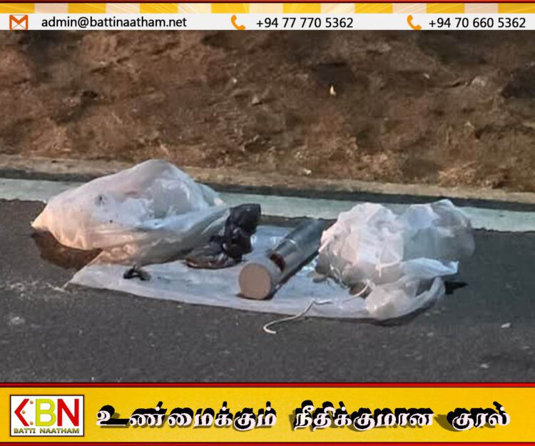 ஆரையம்பதி கடலில் மிதந்துவந்த பொருள்; திறந்துபார்க்க முற்பட்டபோது வெடித்ததால் இளைஞன் படுகாயம்
