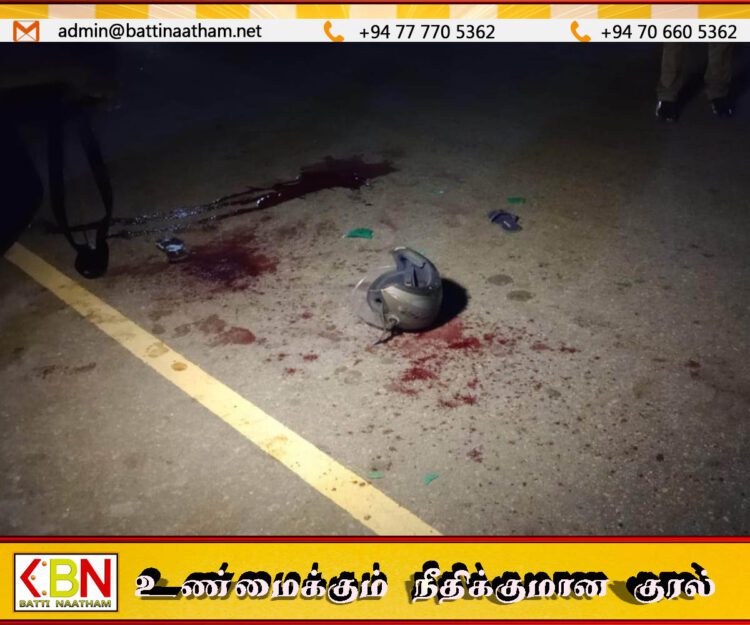 மட்டு கல்லடி பாலத்திற்கு அருகில் 10 பேர் கொண்ட குழுவினரால் கத்திக்குத்து தாக்குதல்; ஒருவர் உயிரிழப்பு