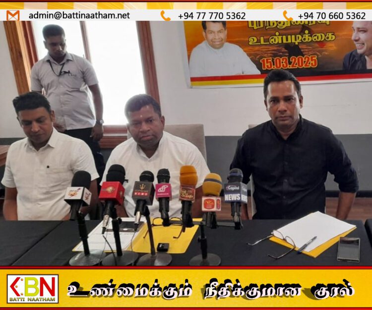 “கிழக்கு தமிழர் கூட்டமைப்பு” என்னும் புதிய கூட்டணி; வியாழேந்திரன்-பிள்ளையான் இணைவு