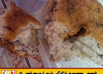 வவுனியாவில் சைவ உணவகம் ஒன்றில் வாங்கப்பட்ட வடைக்குள் இரண்டு சட்டை ஊசிகள்
