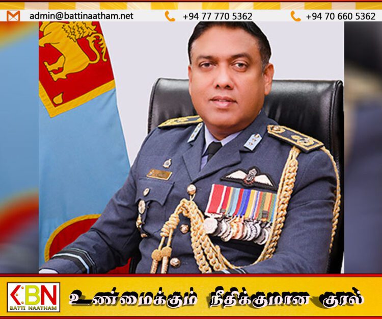 இலங்கையின் புதிய விமானப்படைத் தளபதி நியமனம்!