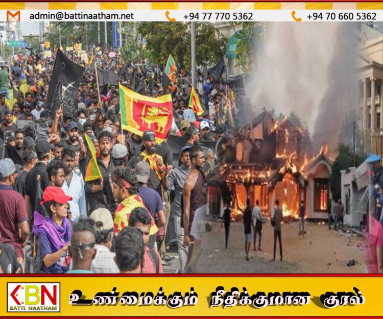 “அரகலய” வின் போது வீட்டு ஜன்னல் தீக்கிரை; காப்புறுதி, இழப்பீடு, புதிய வீடு ஆகிய மூன்றையும் பெற்றுள்ள அரசியல்வாதிகள்