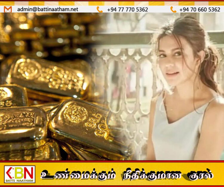 தங்கம் கடத்திய தென்னிந்திய நடிகை கைது