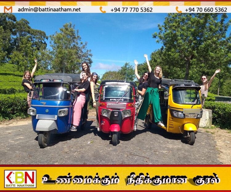 வெளிநாட்டு சுற்றுலாப் பயணிகளுக்கு முச்சக்கர வண்டி வழங்குவோருக்கு பொலிஸாரின் எச்சரிக்கை