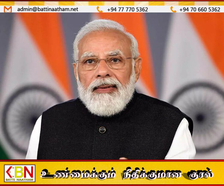 இலங்கை வ்ருகிறார் இந்திய பிரதமர் நரேந்திர மோடி