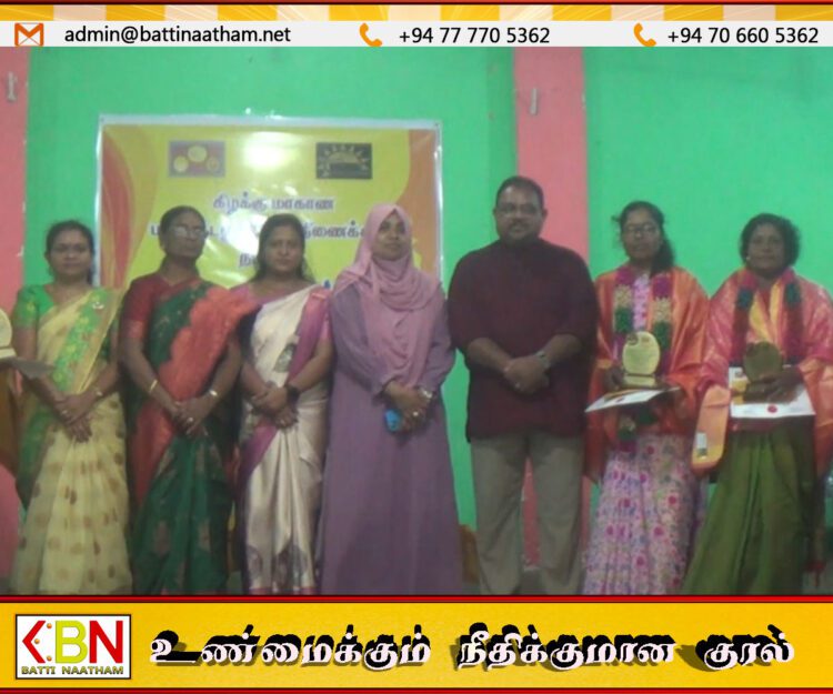 கிழக்கு மாகாண பண்பாட்டலுவல்கள் திணைக்களம் நடாத்திய சர்வதேச மகளிர்தின நிகழ்வு