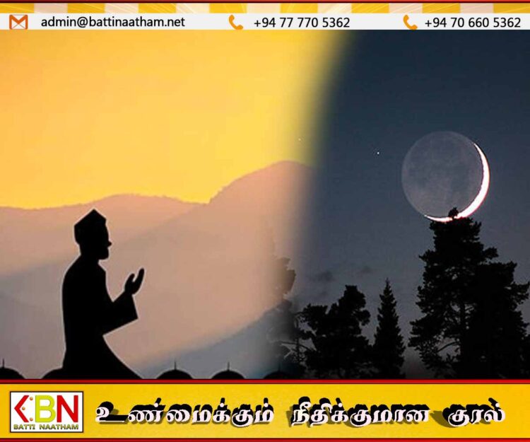 தலைப்பிறை தென்பட்டது; நாளை நோன்பு பெருநாள்!